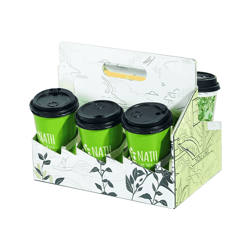 جعبه های بسته بندی قهوه راه راه