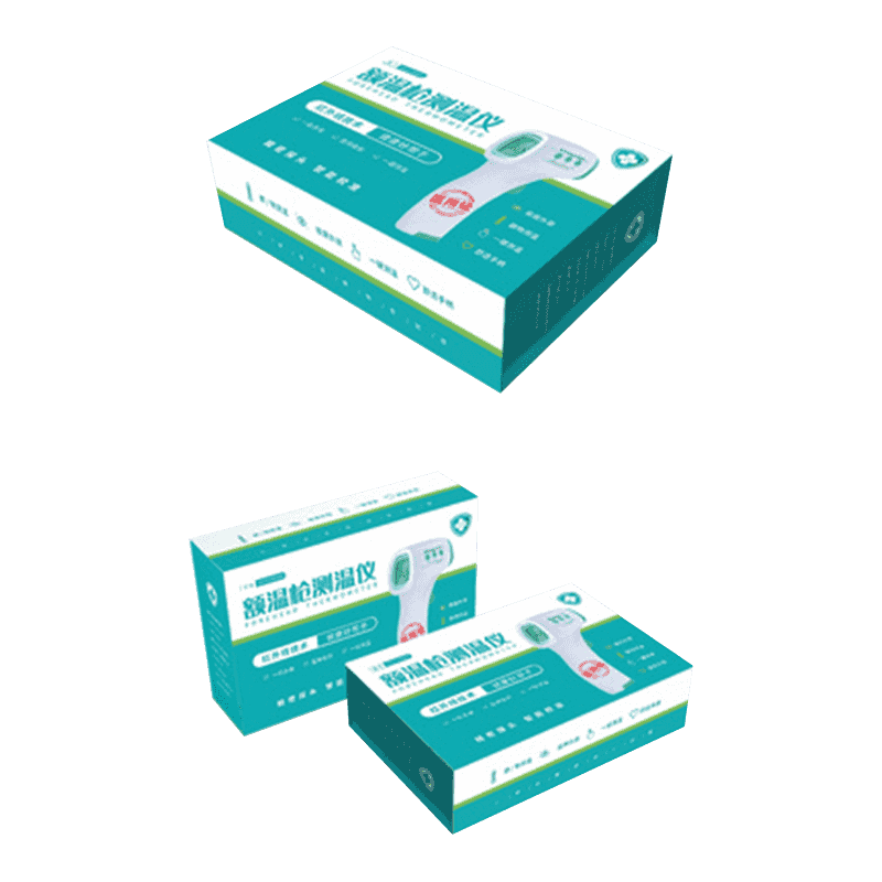 جعبه های بسته بندی تفنگ درجه حرارت راه راه