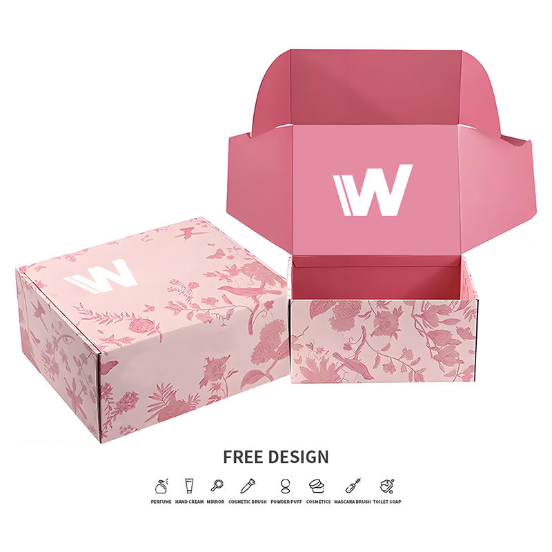 جعبه های بسته بندی لوازم آرایشی راه راه گل و گیاهان