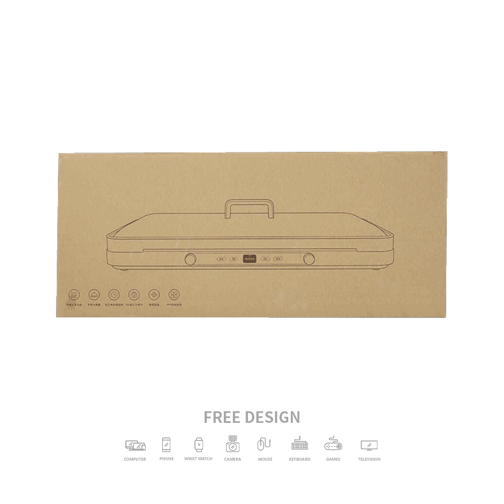 جعبه های بسته بندی اجاق مایکروویو راه راه