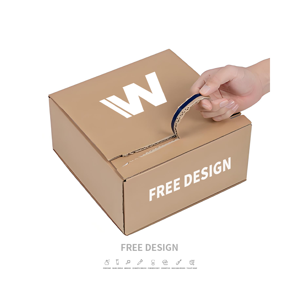 جعبه های حمل و نقل مقوایی نوار پارگی